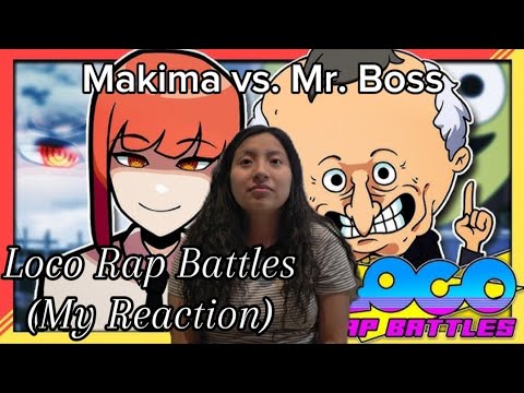 Makima vs. Mr. Boss - RAP BATTLE! - ft. Lanee & More! (Reaction)