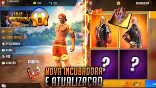 DATA DA NOVA ATUALIZAÇÃO, PRÓXIMA INCUBADORA DE JUNHO, NOVA CAMISA DE MESTRE E MAIS - FREE FIRE