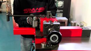 ROUND RODS BENDING with SIMASV horizontal bending press