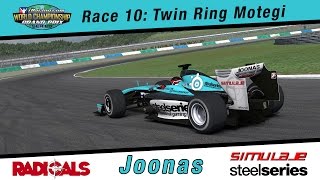 2015 iRacing World Championship GP Series - #10 Twin Ring Motegi - Radicals onboard - Joonas onboard