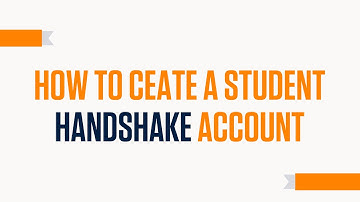 How to Create a Student Handshake Account