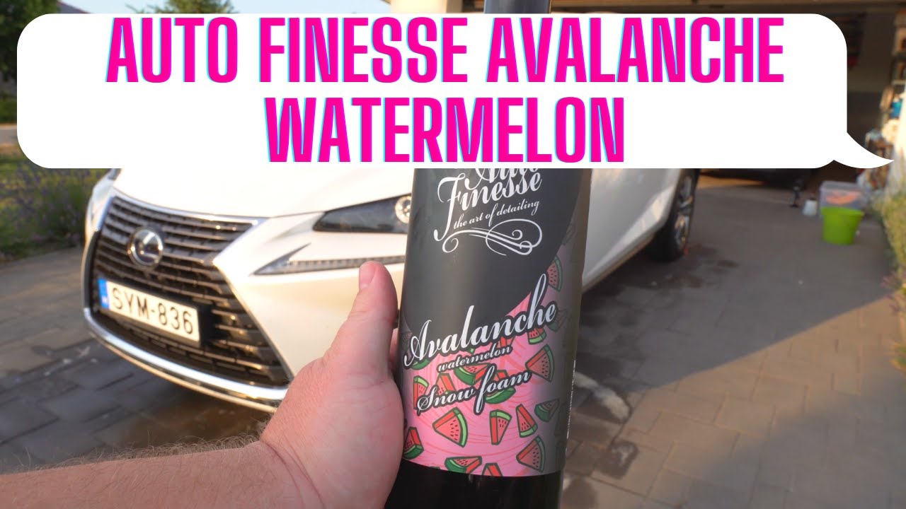 Auto Finesse Avalanche Watermelon Snow Foam review - YouTube