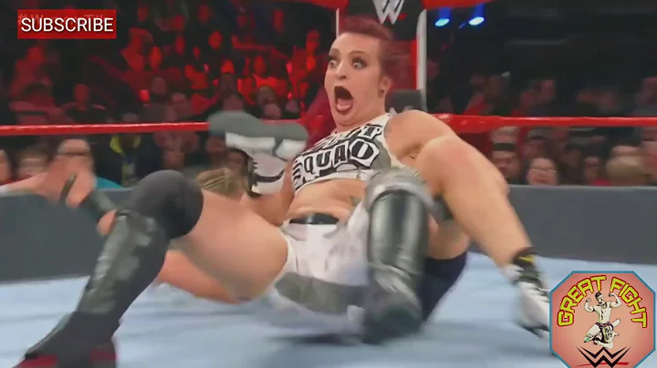 Ronda Rousey vs. Ruby Riott - Raw women's championship Match: Raw, Feb  18,2019