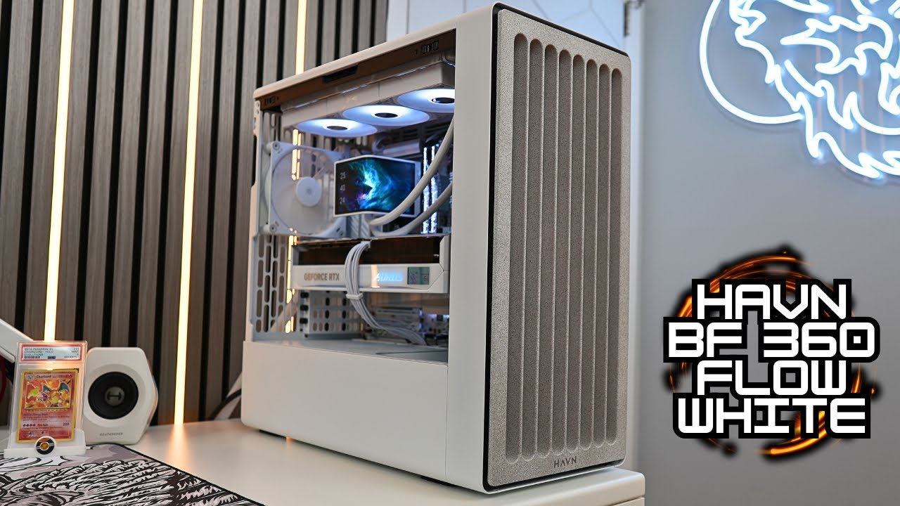 HAVN BF 360 FLOW White Step-by-Step Guide on How To Build a Gaming PC 9800X3D + RTX 5080