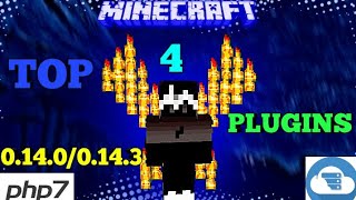 MINECRAFT McPe 0.14.0 TOP 4 PLUGINS IN MCPE 0.14./0.14.3 WORK IN SERVERS screenshot 1