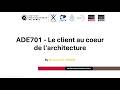 ADE701 - Le client au coeur de l'architecture