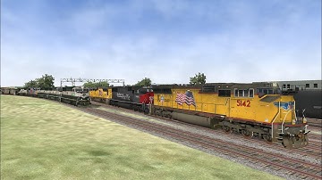 Open Rails Tehachapi Pass Part 1 (Updated)