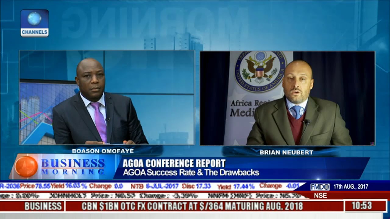 Focus On Lome AGOA Conference Report With Brian Neubert l Business Morning l