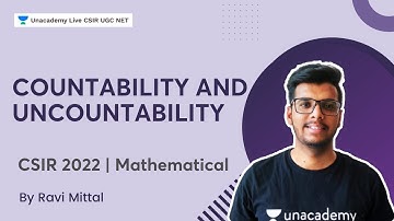 Practice Of COUNTABILITY AND UNCOUNTABILITY | Ravi Mittal | Unacademy Live - CSIR UGC NET