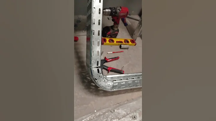 CARA MEMBUAT SIKU ATAU PENYANGGA 90 DERAJAT, BAKI KABEL 100MM X 50MM #listrik #kabel #bakikabel