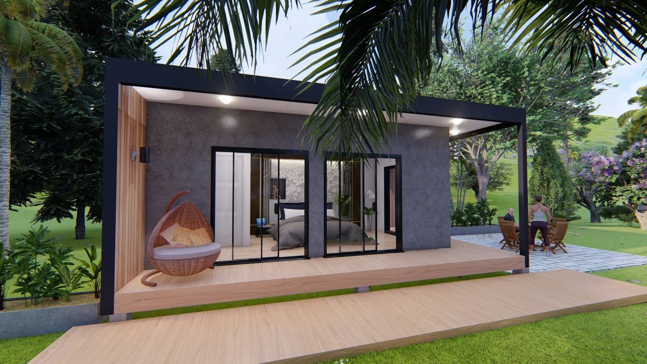 แบบบ้านขนาดเล็ก/small house design 4x7 m