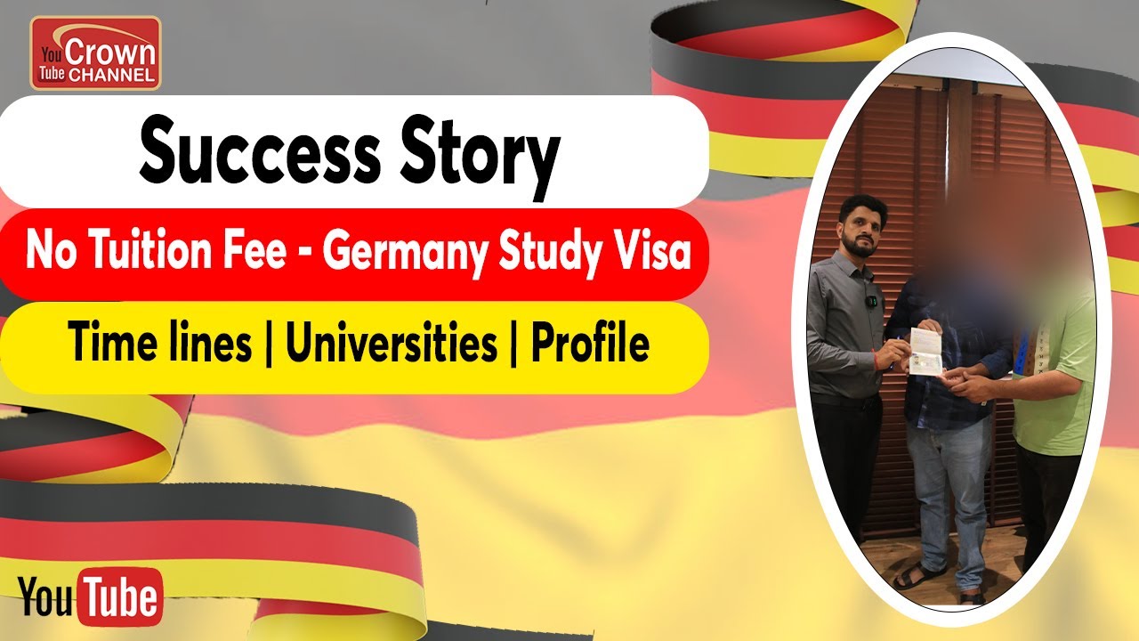 Germany Study Visa - Success Story | How to Study in Germany for Free ...