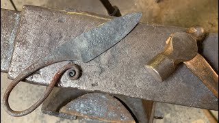Forging a Blacksmith Knife out of a Nicholson File!