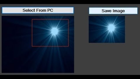 Crop A Image In A Picture Box :  - Using Open and Save File Dialog Box Part 2