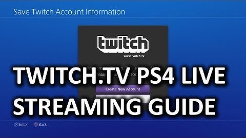 How to Stream from PS4 to Twitch.tv & My First Gameplay Commentary Video