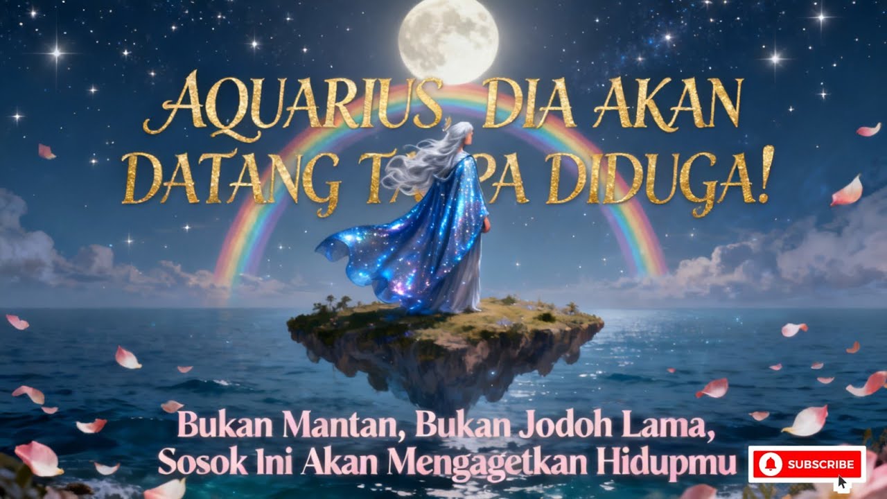 Aquarius♒ Jangan Kaget! Seseorang Akan Hadir Dalam Hidupmu, Dan Ini Mengejutkanmu