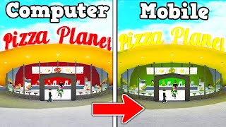 Differences Between Bloxburg Mobile VS Computer!