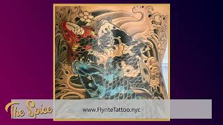 The Spice Sponsor Flyrite Tattoo Commercial