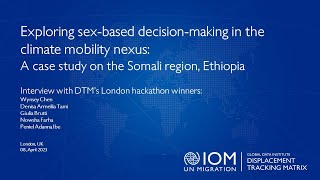 Exploring sex-based decision-making in the climate mobility nexus: A case study on the Somali region