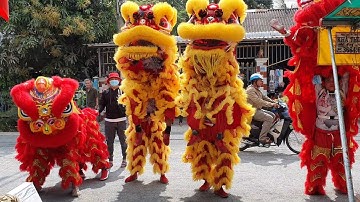 Múa Lân Tết Xin Lộc Đầu Năm.Góc Làng Quê # 140