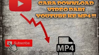 UNDUH VIDEO YOUTUBE TANPA APLIKASI!!! DIJAMIN MUDAH 100 % screenshot 5