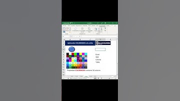 Aplicar la propiedad COLORINDEX en VBA #fullexcelperu #aprendedesdecasa #trucosexcel