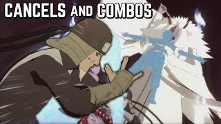 The Third Hokage hiruzen Sarutobi Cancels And Combos  Naruto Ultimate Ninja Stom 4