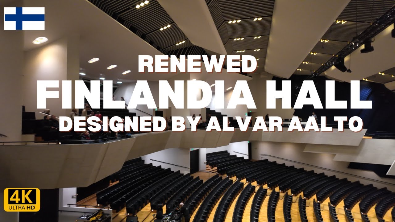 Inside the Renewed Finlandia Hall | Alvar Aalto’s Architectural Icon ...