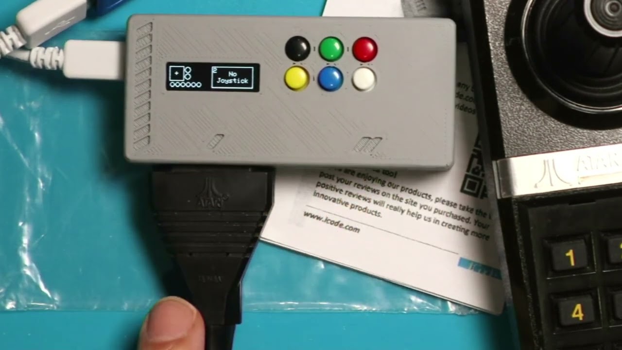 Atari 5200 Controller to USB Adapter - Dual Ports! from iCode on