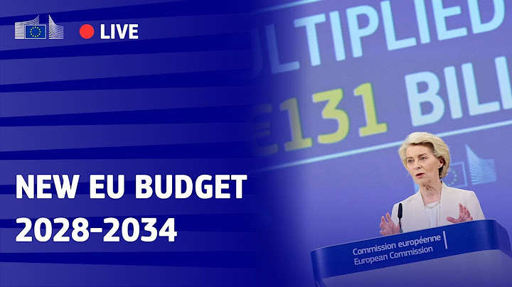 A budget that matches Europe's ambition: President von der Leyen on the new EU Budget for 2028-2034