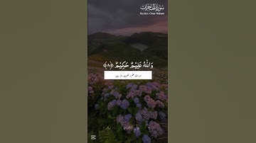 📖 Surah Al-Hujurat _ Verse 08-09 | Nisa ul jannah | سورة الحجرات