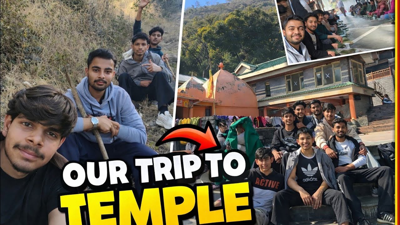 Bandla Dhar Trek😍|A Fun Journey from College to Markandeya Temple🕉️|vlog 4