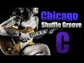 C Blues Backing Track  Ice B. -  Chicago Shuffle Grooveuffle Groove in C