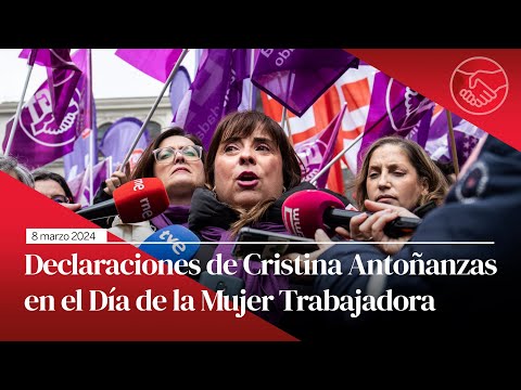 Declaraciones de Marina Prieto y Cristina Antoñanzas