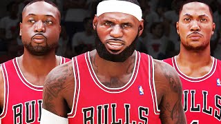 What If Lebron & Dwade Joined the Bulls in 2010?