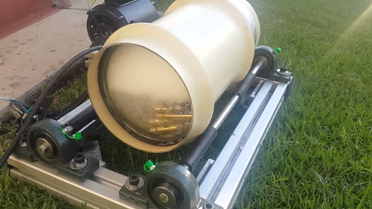 Stainless Steel WetMedia Brass Tumbler YouTube