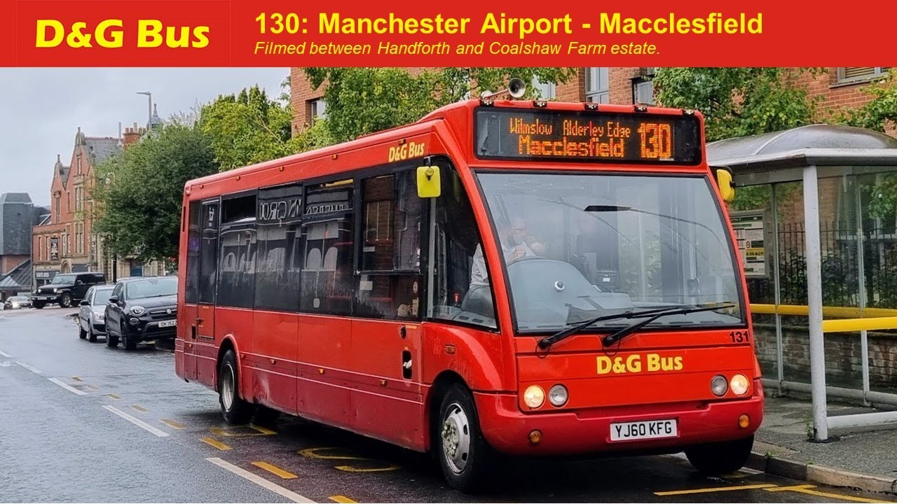 D&G 130 service between Handforth and Coalshaw Farm. - YouTube