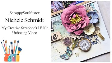 Unboxing the November LE Kit from My Creative Scrapbook