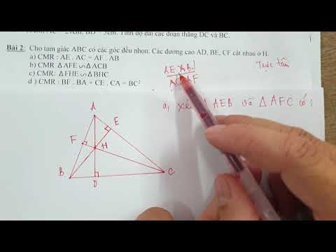 #hình học 8: ôn tập tam giác đồng dạng