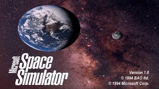 Microsoft Space Simulator 1.0