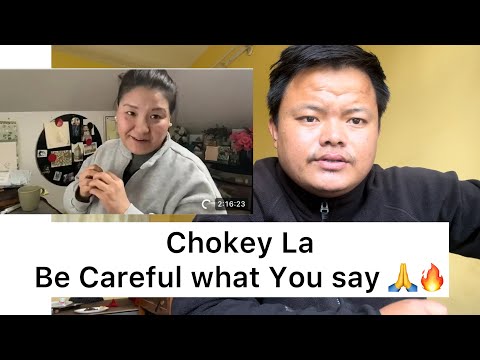 Chokey La Be Careful What You Say | Serious Talk 🙏🔥| #tibetanvlogger #tibetan
