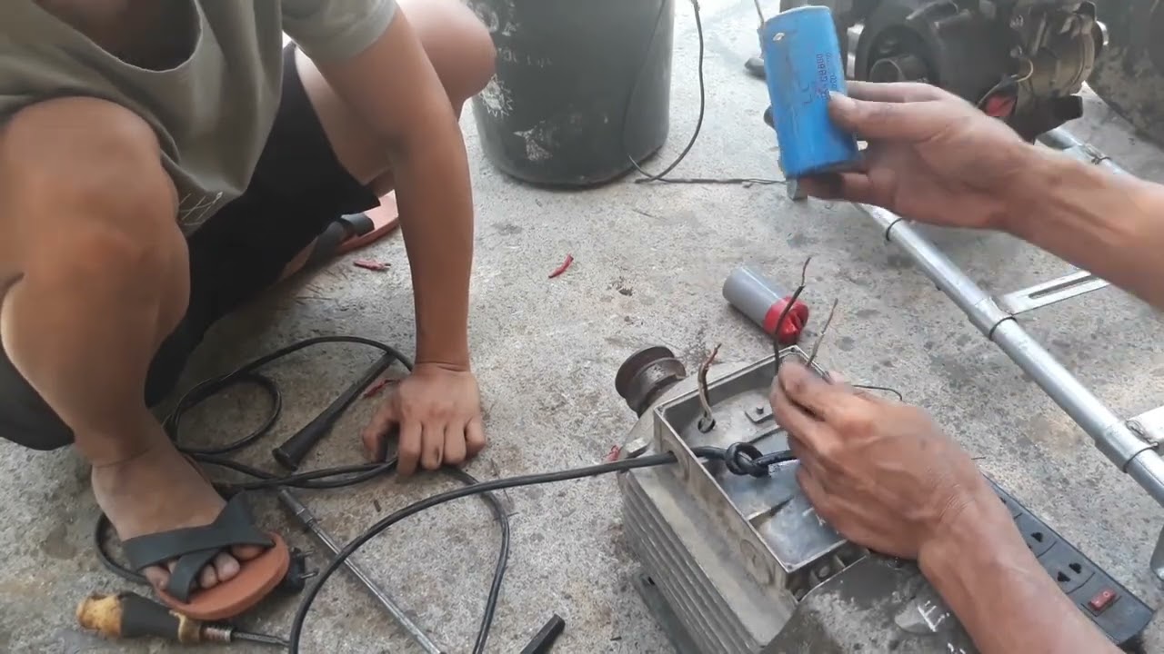 động cơ 1 pha cũng làm máy phát dc mọi người- ktd dt 0982871662