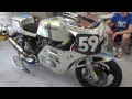 Bikers Classic Spa race overview with Alf's motorcycles Mike 'Spike' Edwards motorcycle motorbike