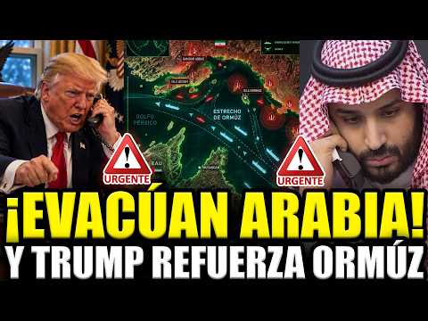 🚨URGENT TRUMP ORDERED EVACUATION OF SAUDI ARABIA AND SENDS AIRCRAFT CARRIERS TO HORMUZ WAR HAS BR...
