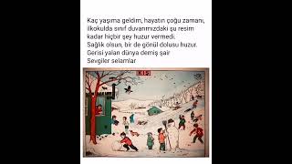 Bana huzur veren tablo nostalji#