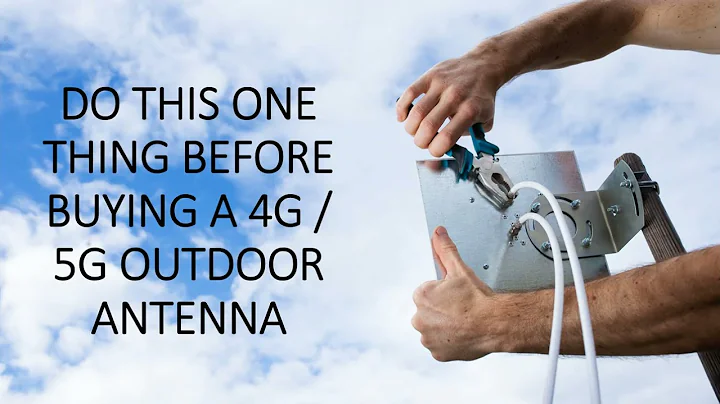 considerations for buying a 4g 5g antenna