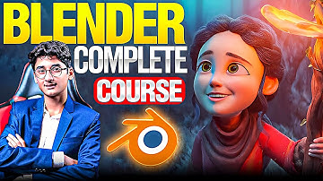 3D Animation Complete Crash Course For Beginners 2025 | Blender 3d Animation