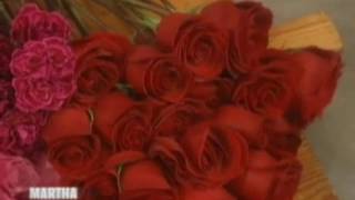 Martha Stewart Flower Arranging Part 1