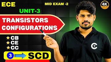 Transistors Configurations | CB , CE , CC | Input & Output Characteristics | Day 3 | Semiconductor |
