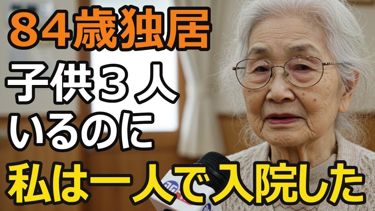 84歳独居女性、誰も来ない病室で気づいた本当の老後の姿「もう期待しない」84歳が見つけた人生最後の幸せ